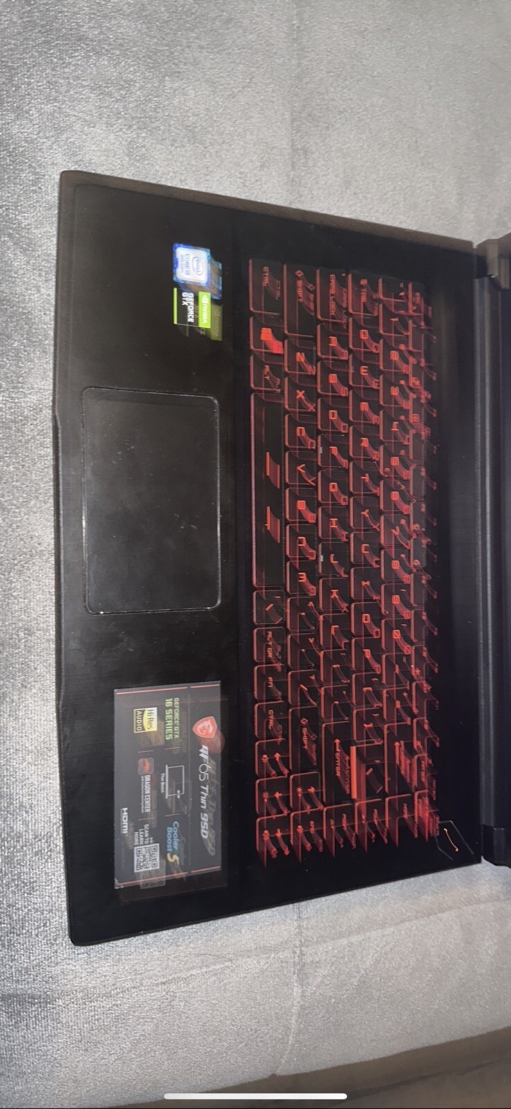 MSI GF65 Thin 10UE 15.6″ (512GB SSD, Intel Core i5 10th Gen., 4.50 GHz, 16GB)…