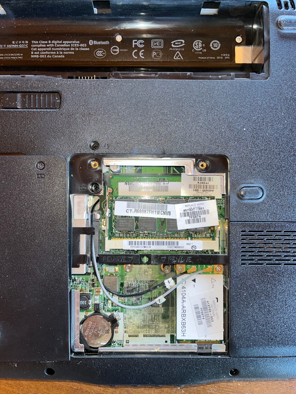 HP Pavilion dv6910US 15.4″ Laptop For Parts/Repair -no hard drive