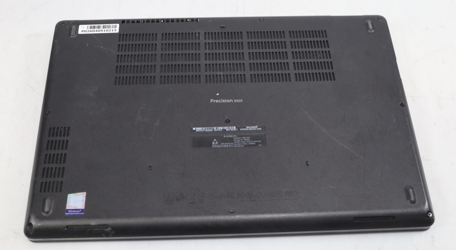 Dell Precision 3520 15.6″ Intel i5-6440HQ 8GB DDR4 Quadro M620 No HDD COA OS