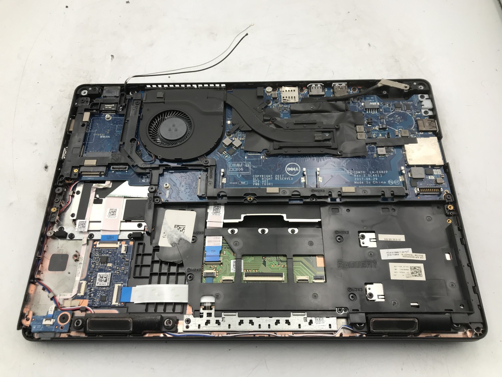 DELL LATITUDE 5480 – FOR PARTS/MISSING COMPONENTS – INTEL I7 6TH GEN – READ – BB