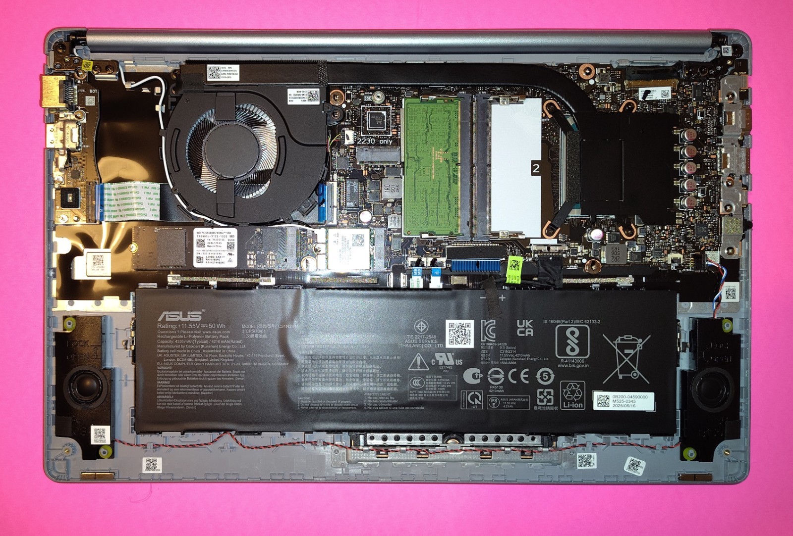 2025 Asus ExpertBook P1 FHD 15.6″ i7-13620H 16GB RAM 512GB SSD Win11 Pro Laptop