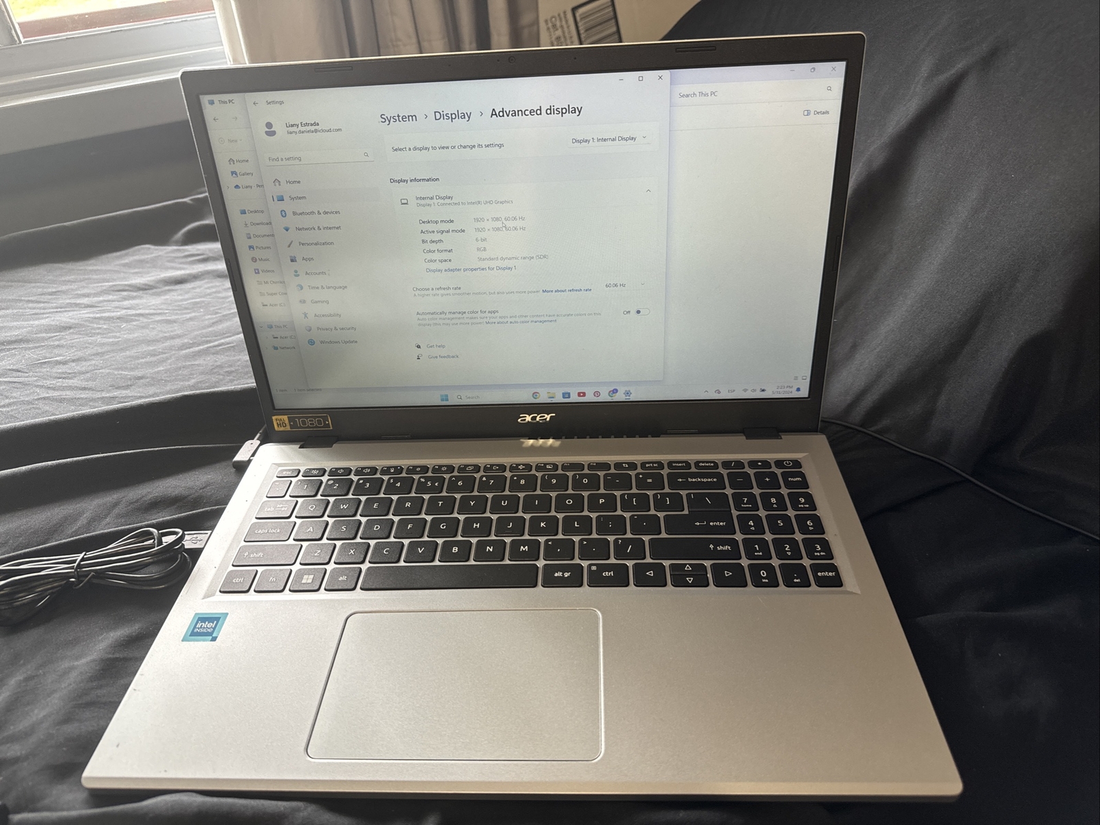 Acer Aspire 3 A315-24P-R7VH 15.6 in (128GB SSD, AMD Ryzen 3, 2.4GHz, 8GB RAM)…