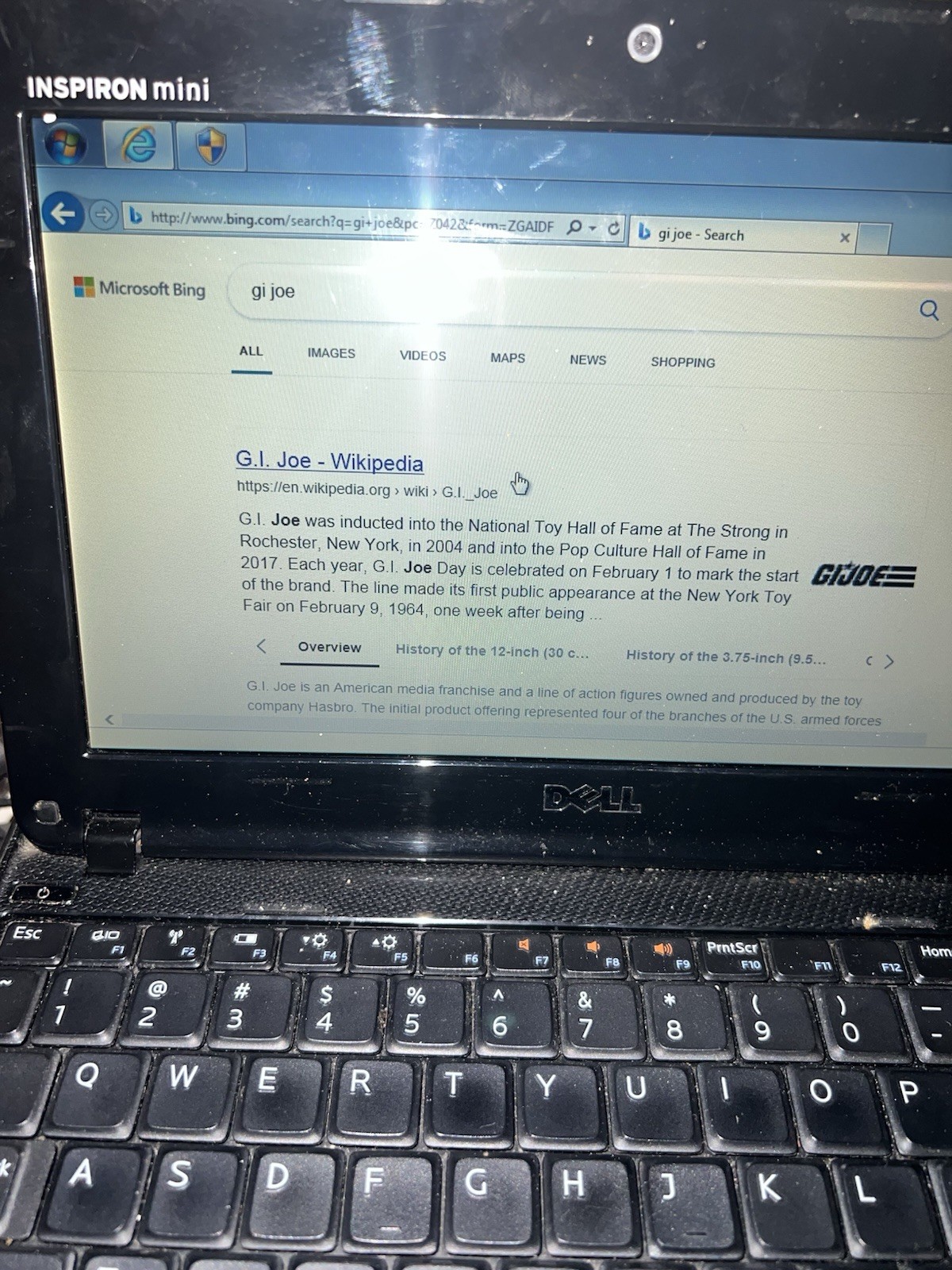 Dell Inspiron Mini 1012 Netbook Intel Atom N450 250GB 10.1″ Webcam Win 7