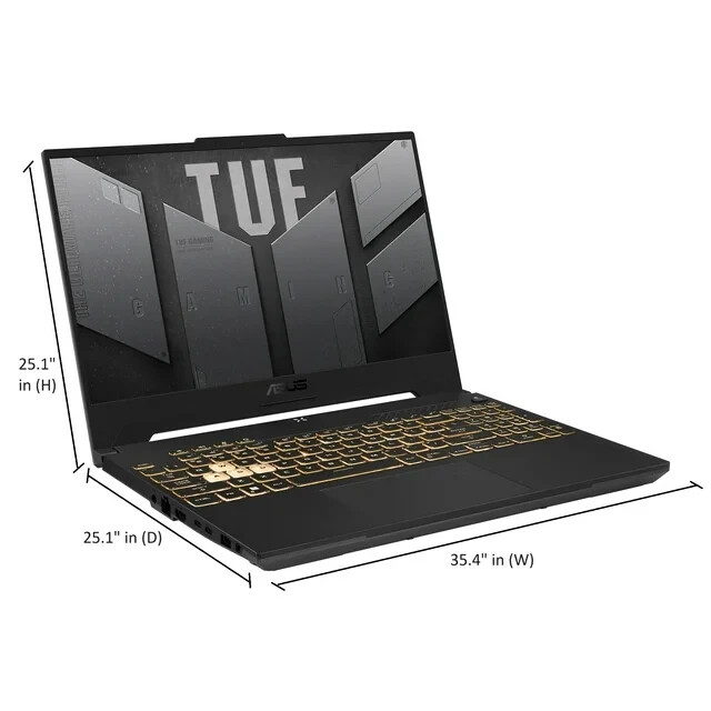 ASUS TUF Gaming Laptop FX507VU-ES53 RTX 4050 i5 16GB RAM sRGB