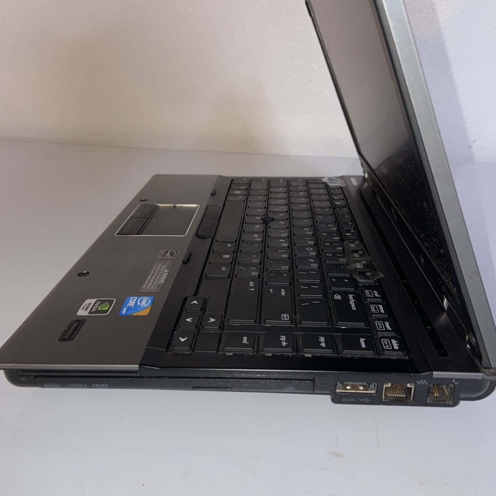 HP EliteBook 8440W Intel i5-M520 2.4GHz 4GB NO HDD, BAD KEYS, No Charger AS IS!