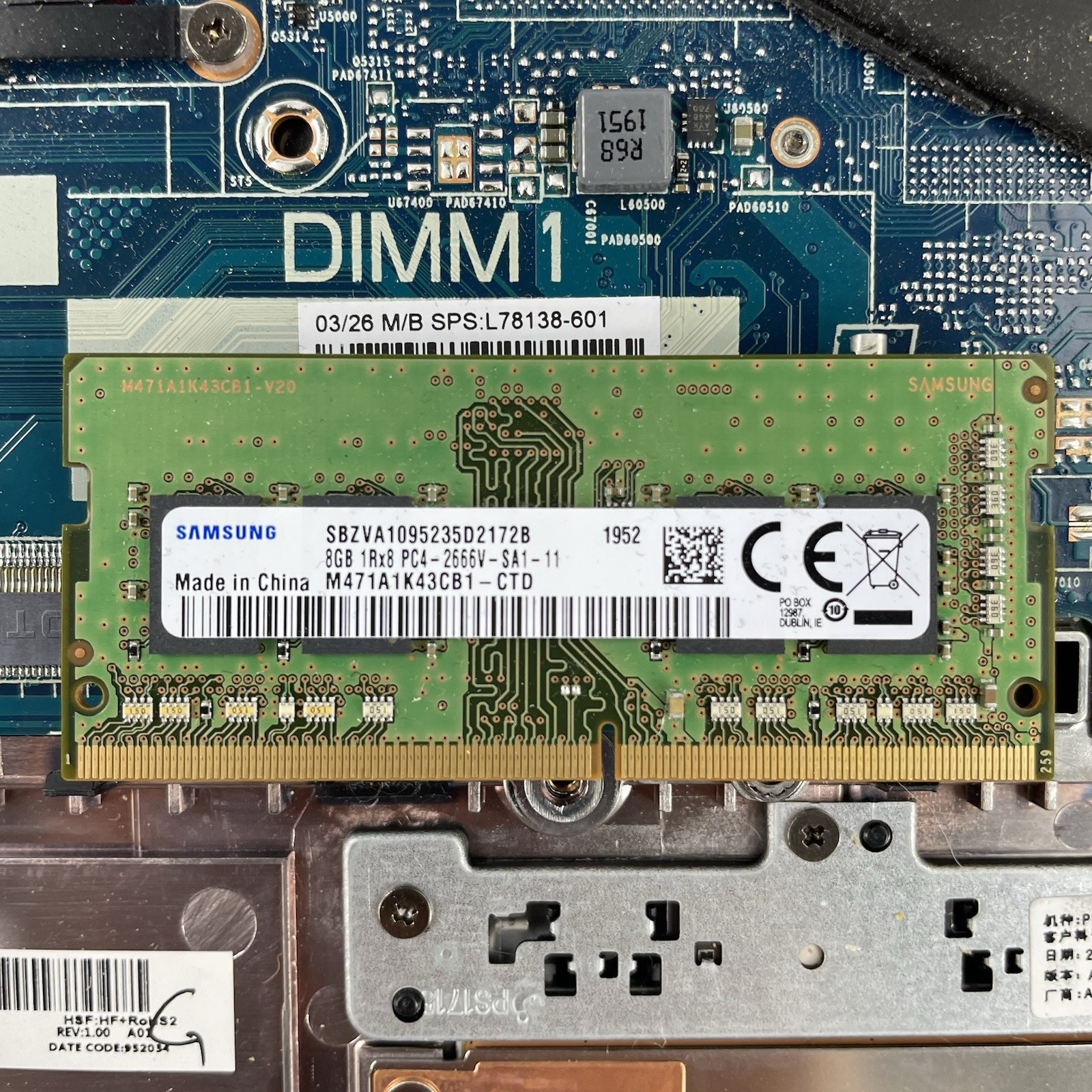 HP EliteBook 850 G6 15.6″ i5-8365U 1.60 GHz 8 GB RAM No SSD/OS/AC/Battery
