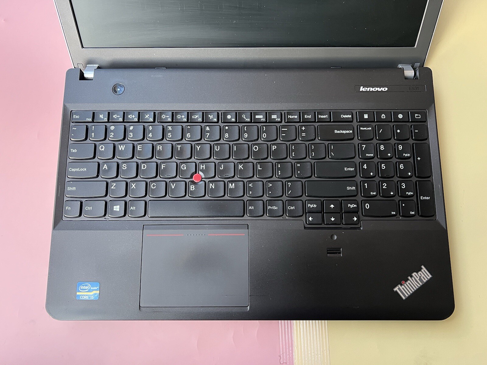 LENOVO ThinkPad E531 15.6” Core i5-3230M 2.60GHz 8GB RAM 500GB HDD HDMI WEBCAM