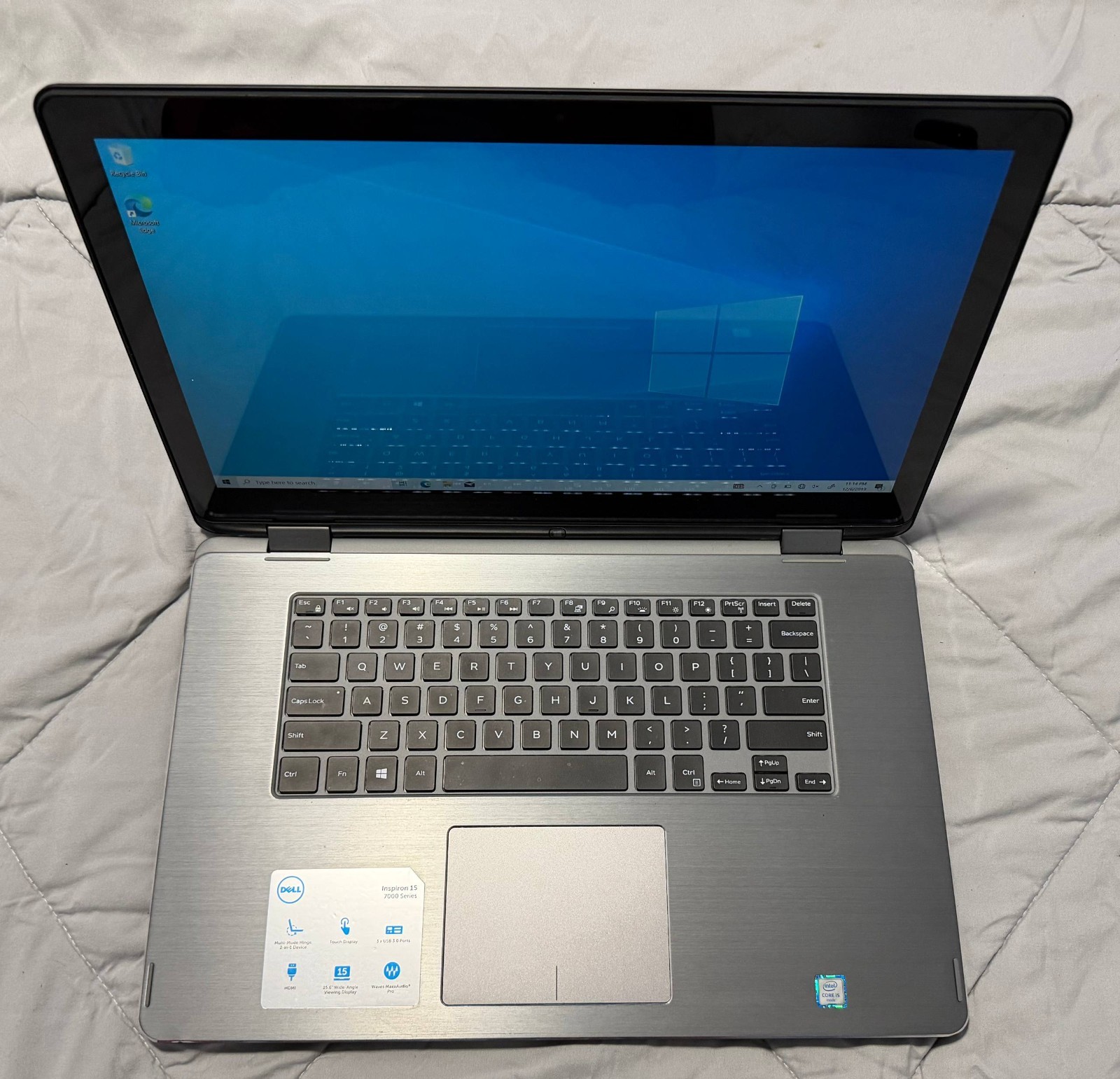 Laptop Dell Inspiron 15 7000 i5-6200U 8GB RAM 475GB SSD