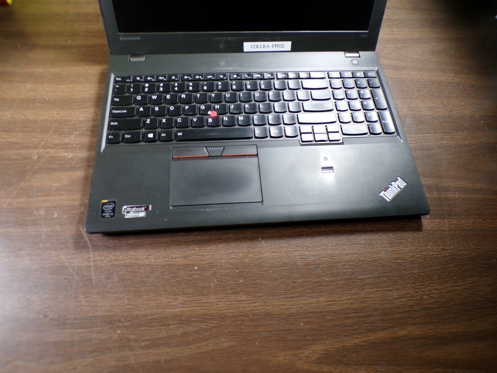 *THINKPAD LENOVO T560 INTEL CORE i5-6300U 2.40GHZ 4GB RAM **NO HD/ NO CADDIE