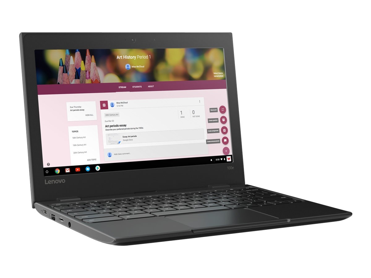 Lenovo 100e Chromebook 1st Gen 11.6″ 4GB RAM 32GB EMMC N3350 81ER (81ER0002US)