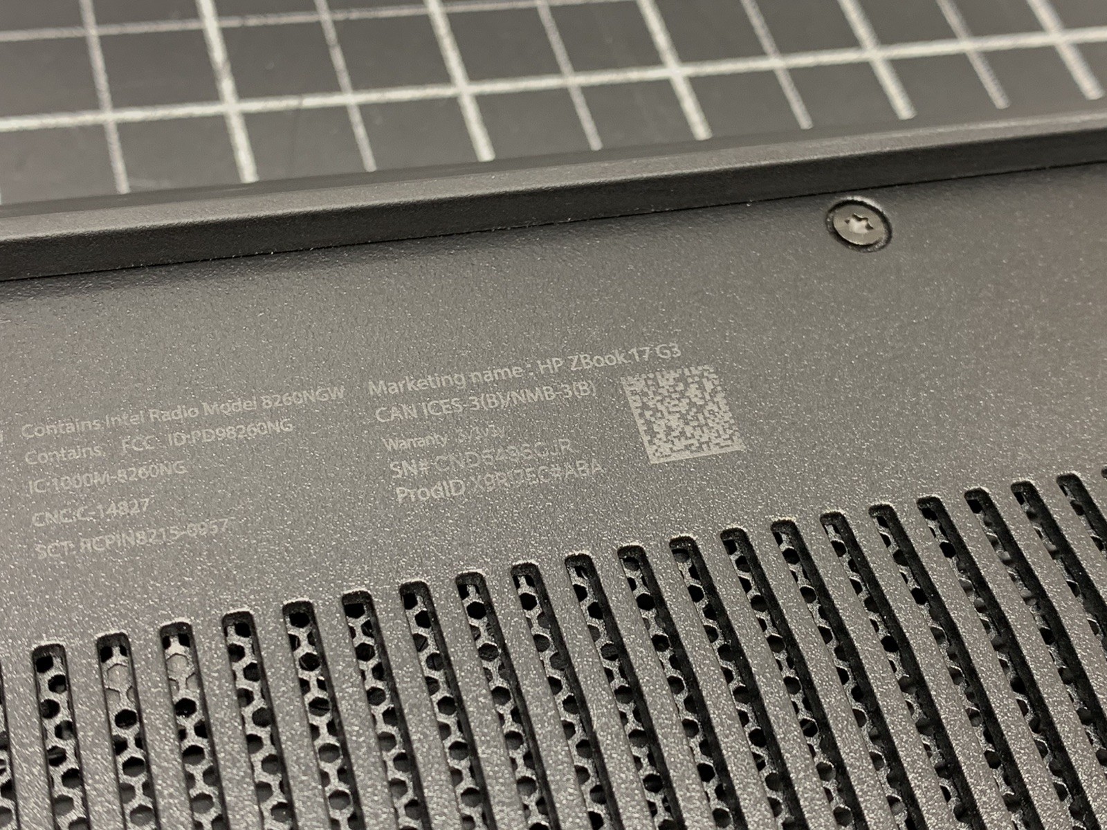 HP ZBook 17 G3 CORE i7-6820HQ | 2TB M.2, 64GB RAM | Bios Locked | #P243
