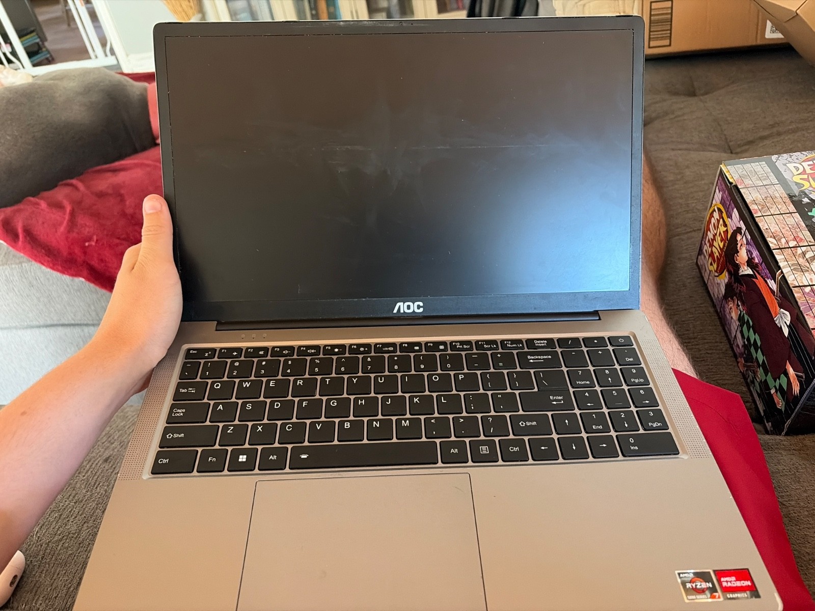 “AceMagic AX16PRO Ryzen 7 Laptop – FOR PARTS / BAD MOTHERBOARD