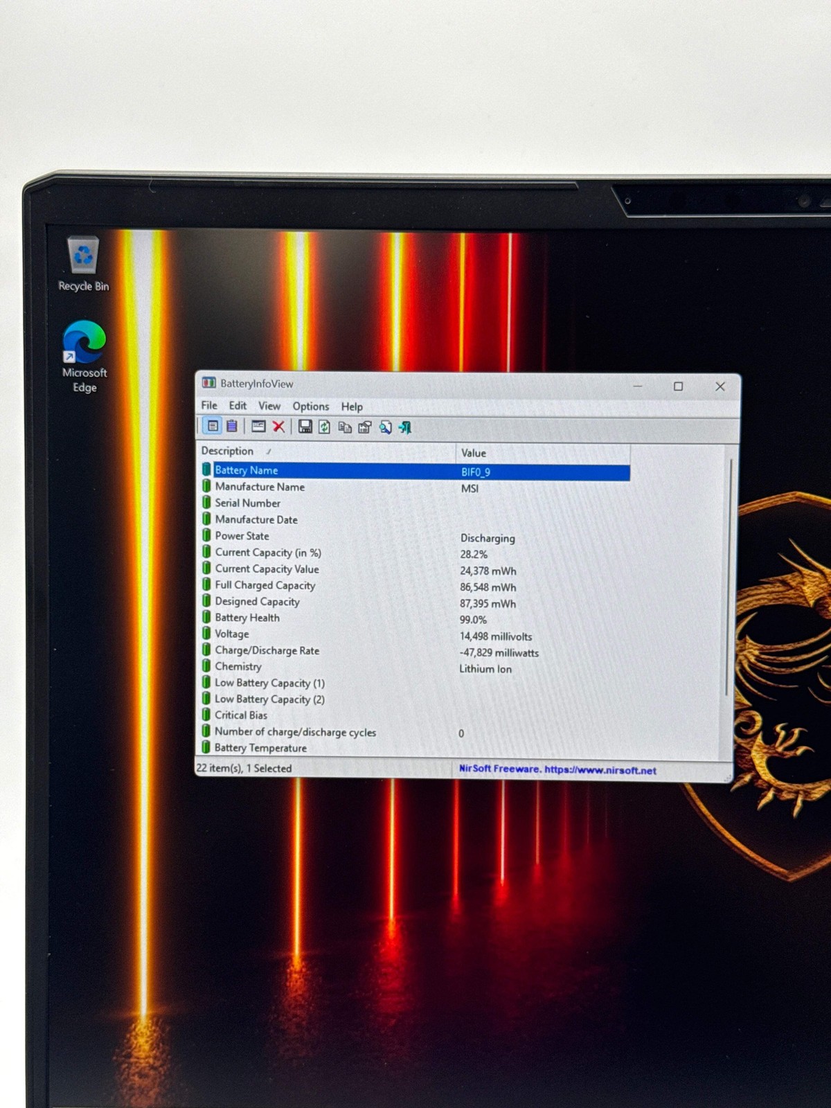 MSI Vector A16 HX 16″ Ryzen 9 8940HX 16GB RAM 1TB SSD RTX 5070 Ti Black Used
