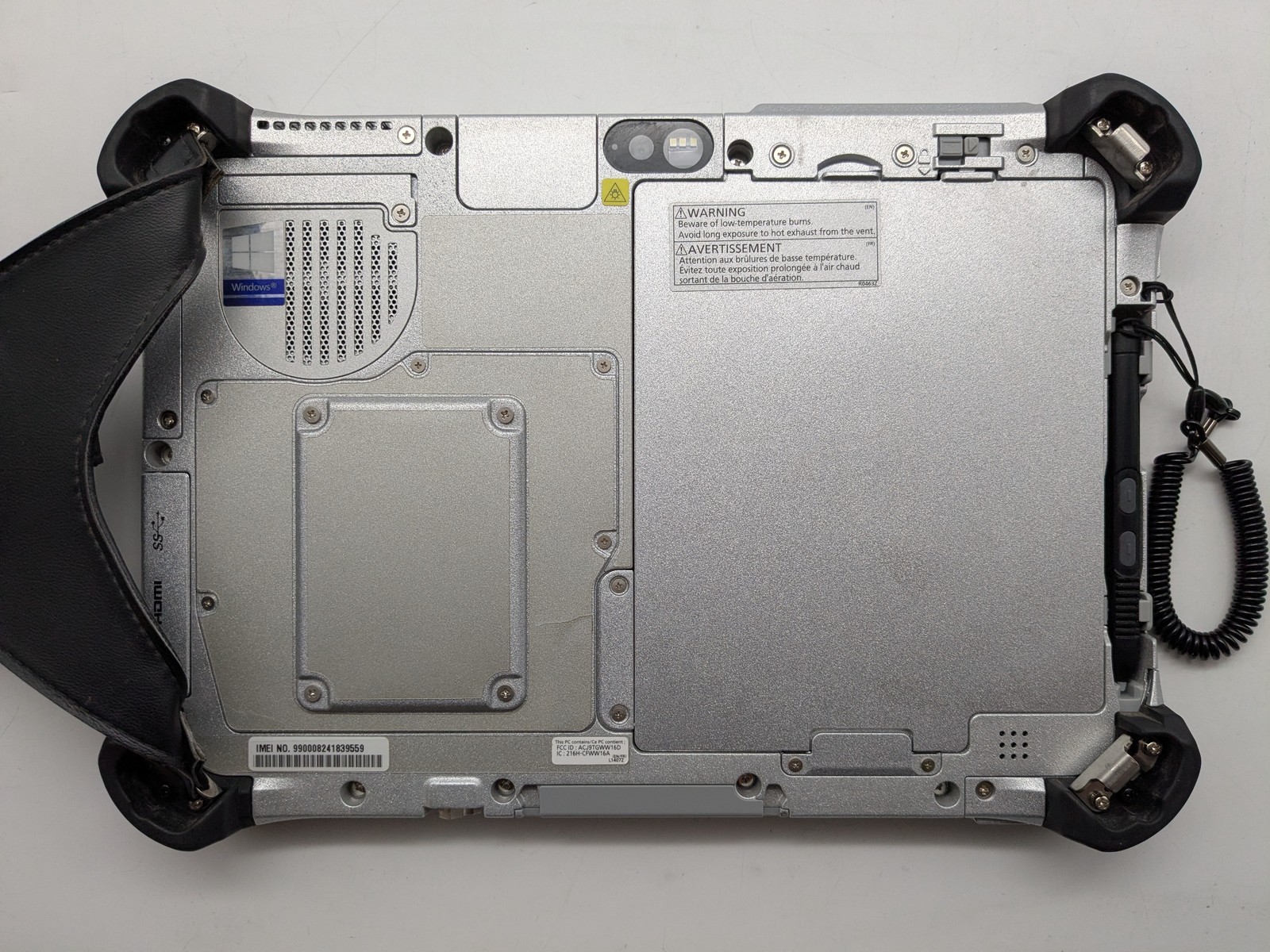 PANASONIC FZ-G1 2-in-1 FHD+ Touch I5-7300U 8GB Touch Styulus – No SSD/OS – Works