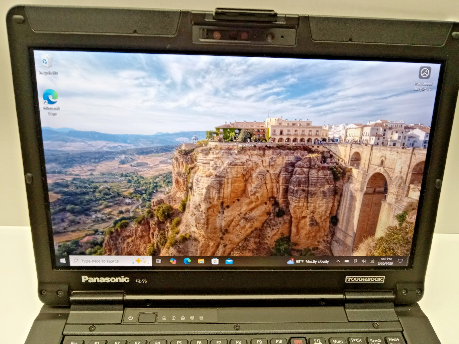 PANASONIC TOUGHBOOK FZ-55 TOUCH FZ-55 16GB-1TB SSD, WEBCAM 4G LTE WIN 10 1930HRS
