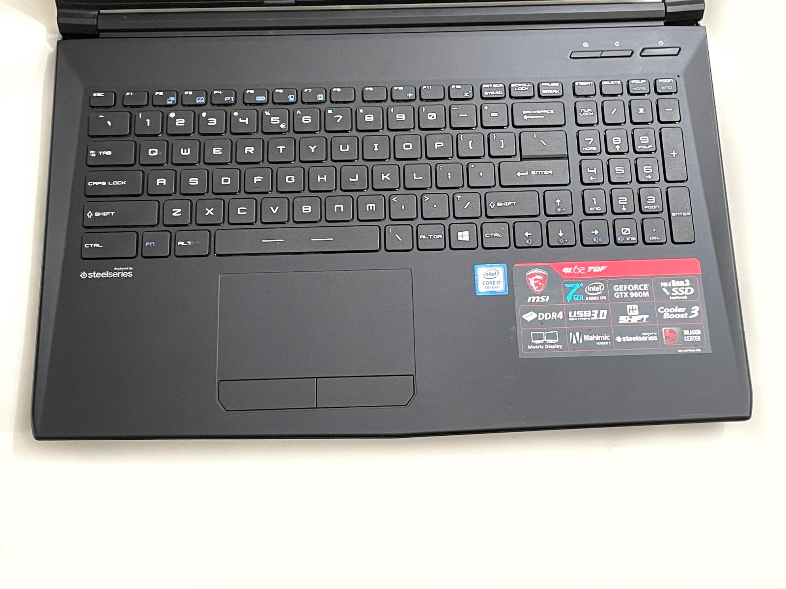 MSI GL62 7QF 15.6″ Laptop i7 – 8GB Memory – NVIDIA GeForce GTX 960M – 500GB SSD