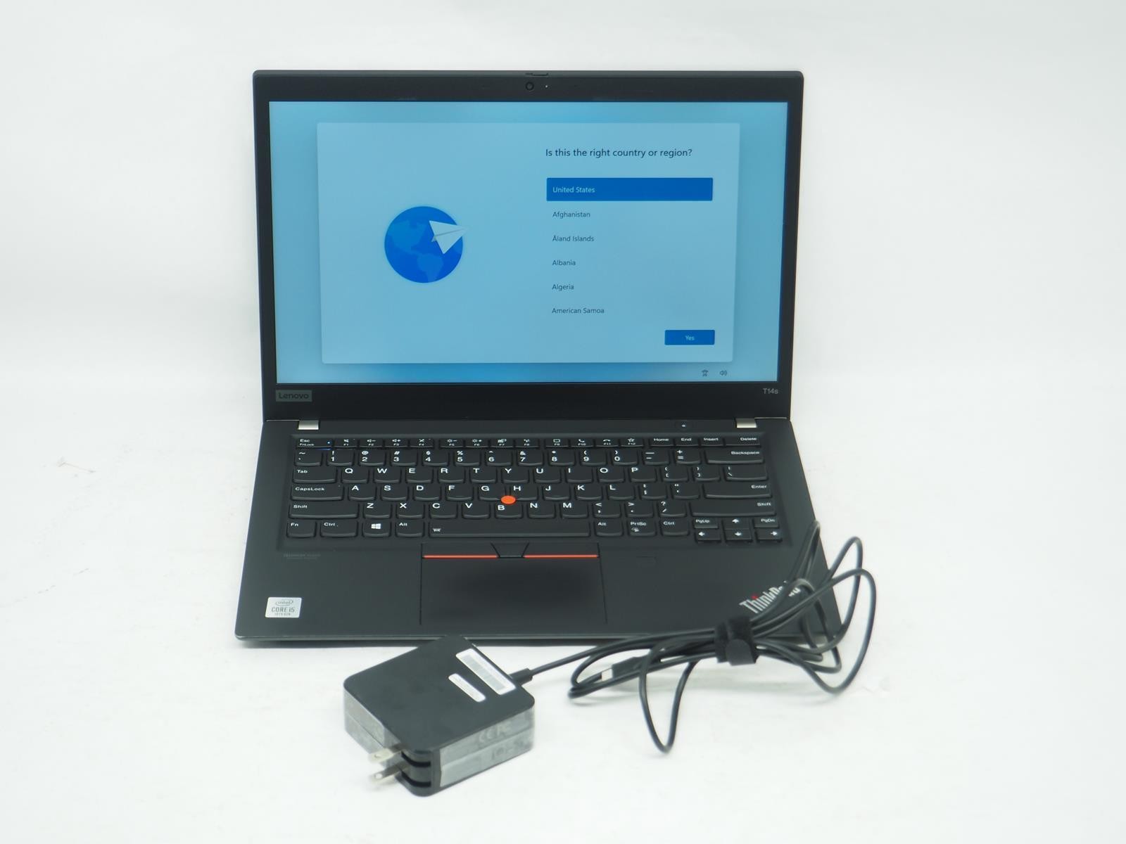 LENOVO THINKPAD T14S GEN 1 Intel Core i5-10210U 1.60GHz 8GB RAM 256GB Grade B