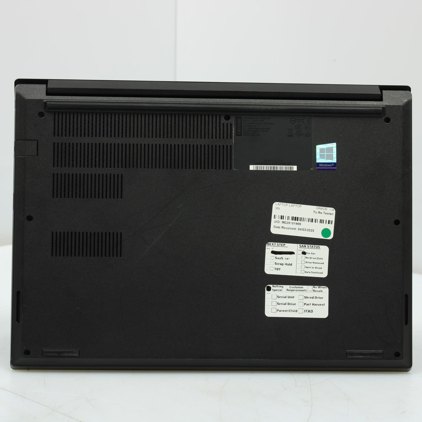 Lenovo 20RA004YUS Thinkpad E14 Intel Core i5 10th Gen 8GB RAM No Drive/OS Laptop