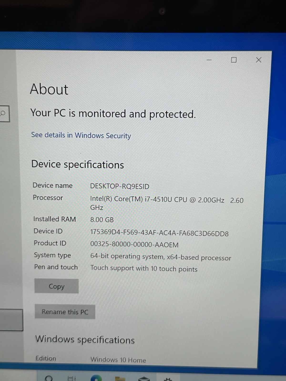 Lenovo Yoga 2 Pro i7-4510u 2GHz, 8GB RAM, 256GB mSATA SSD(for Parts Or Repair)