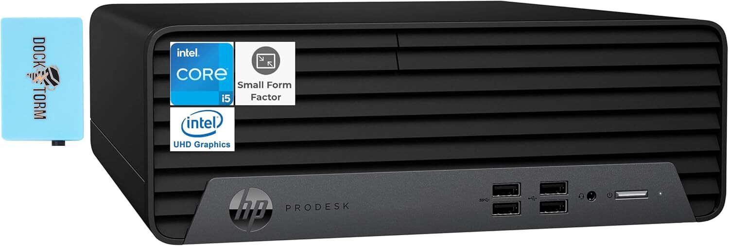 HP ProDesk 400 G7, SFF, Intel Core i5-10400F, 16GB, 256GB