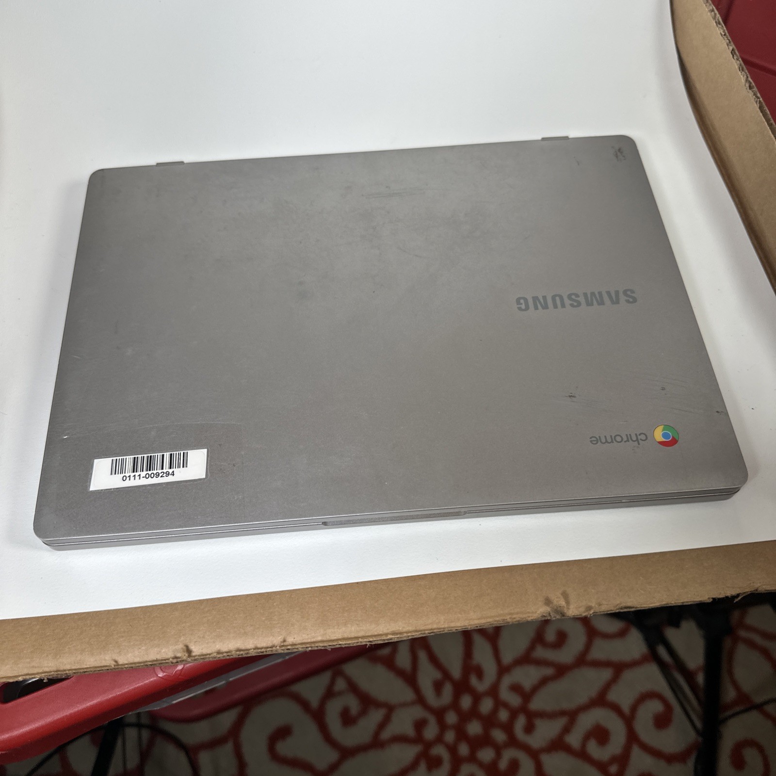 SAMSUNG XE310XBA Chromebook 4 11.6″ Intel N4000 4GB RAM No Charger! (B)