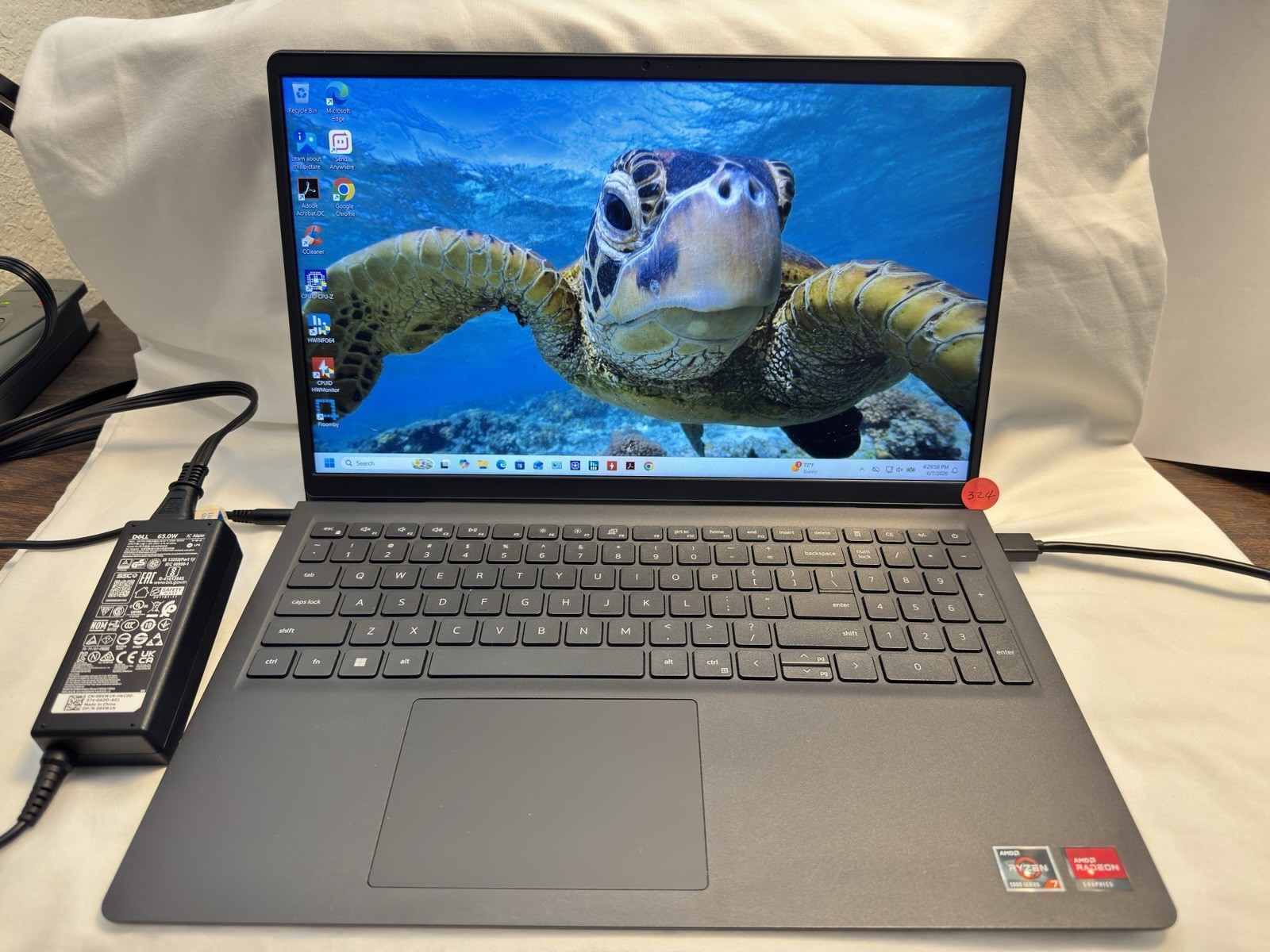 Dell Inspiron 15 3525 15.6″ Ryzen 7 5700U 16GB 256GB SSD Win 11 Home Gray