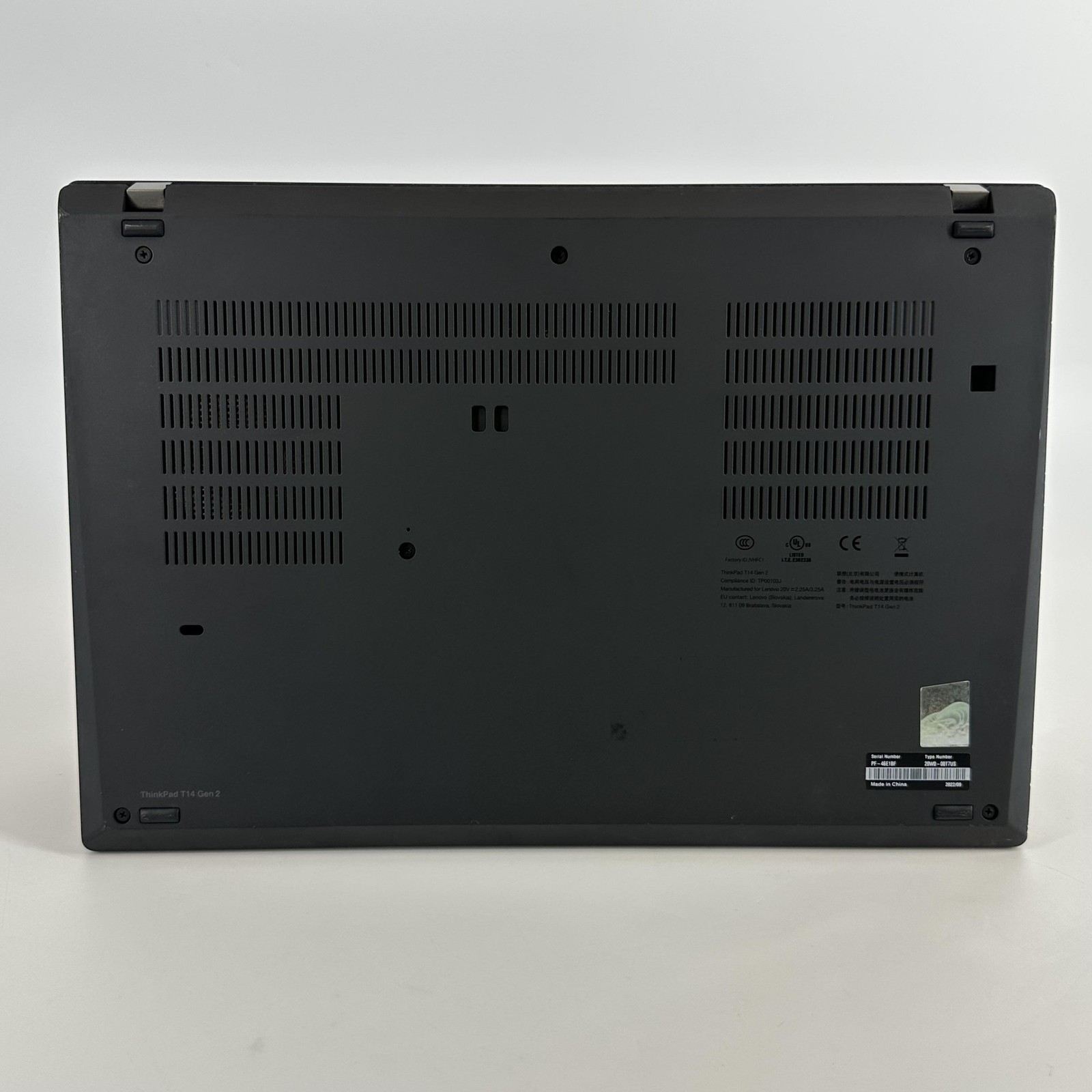 Lenovo ThinkPad T14 Gen 2 4K i7-1165G7 2.80GHz 16GB RAM 512GB SSD -GOOD