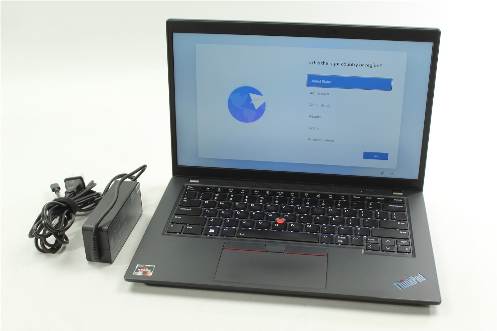 Lenovo ThinkPad L14 Gen 4 14″ Ryzen 5 Pro 7530U 2.0GHz 256GB SSD 16GB RAM W11H