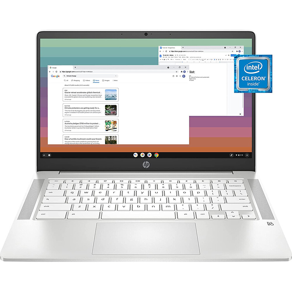 Hewlett Packard Chromebook 14ANA0240NR 14″ Touchscreen Laptop, 4GB RAM/64GB SSD,