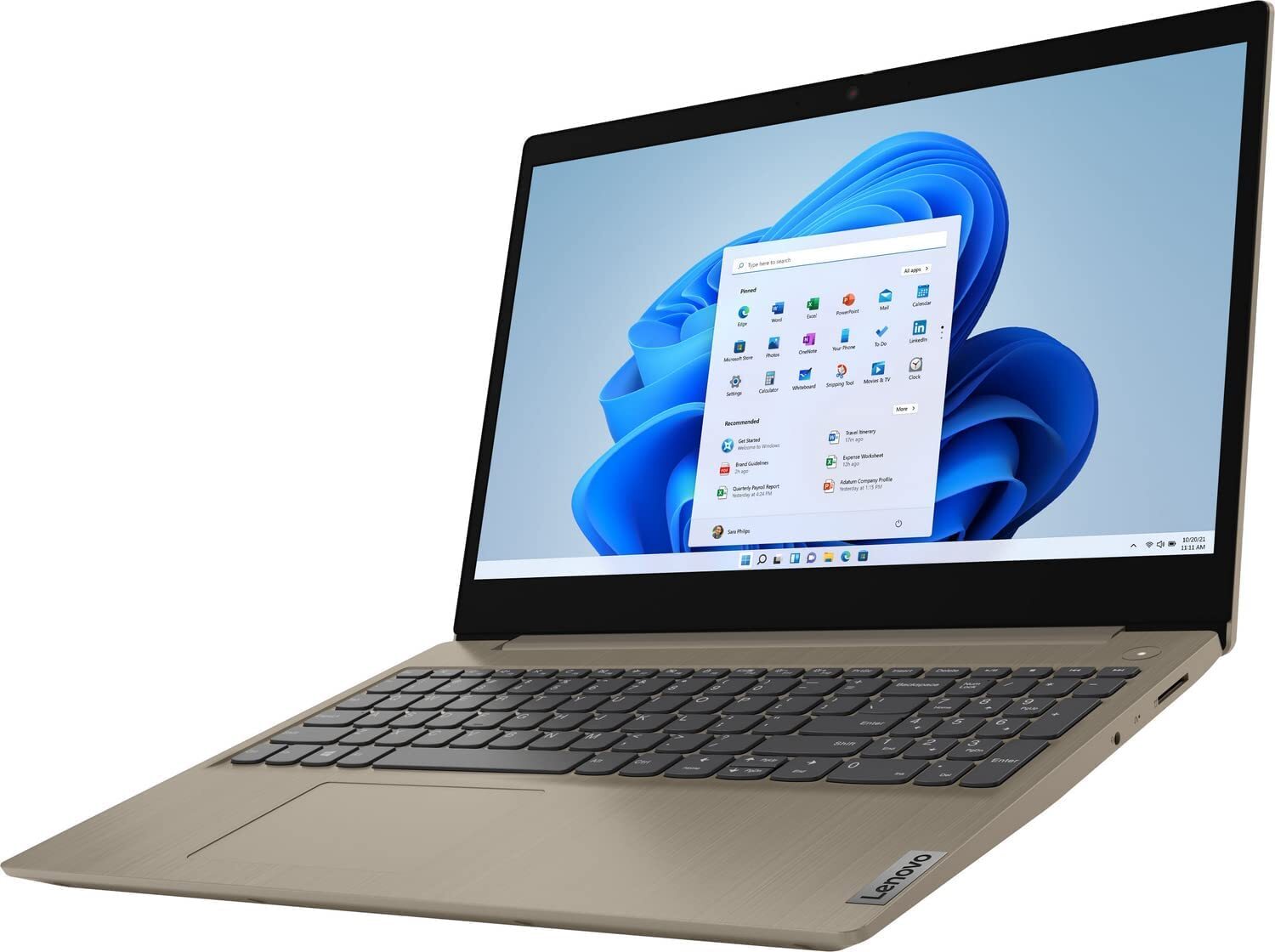 Lenovo 2022 Ideapad 3 Laptop, 15.6″ HD Touchscreen 11th Gen Intel Core i3-1115G4