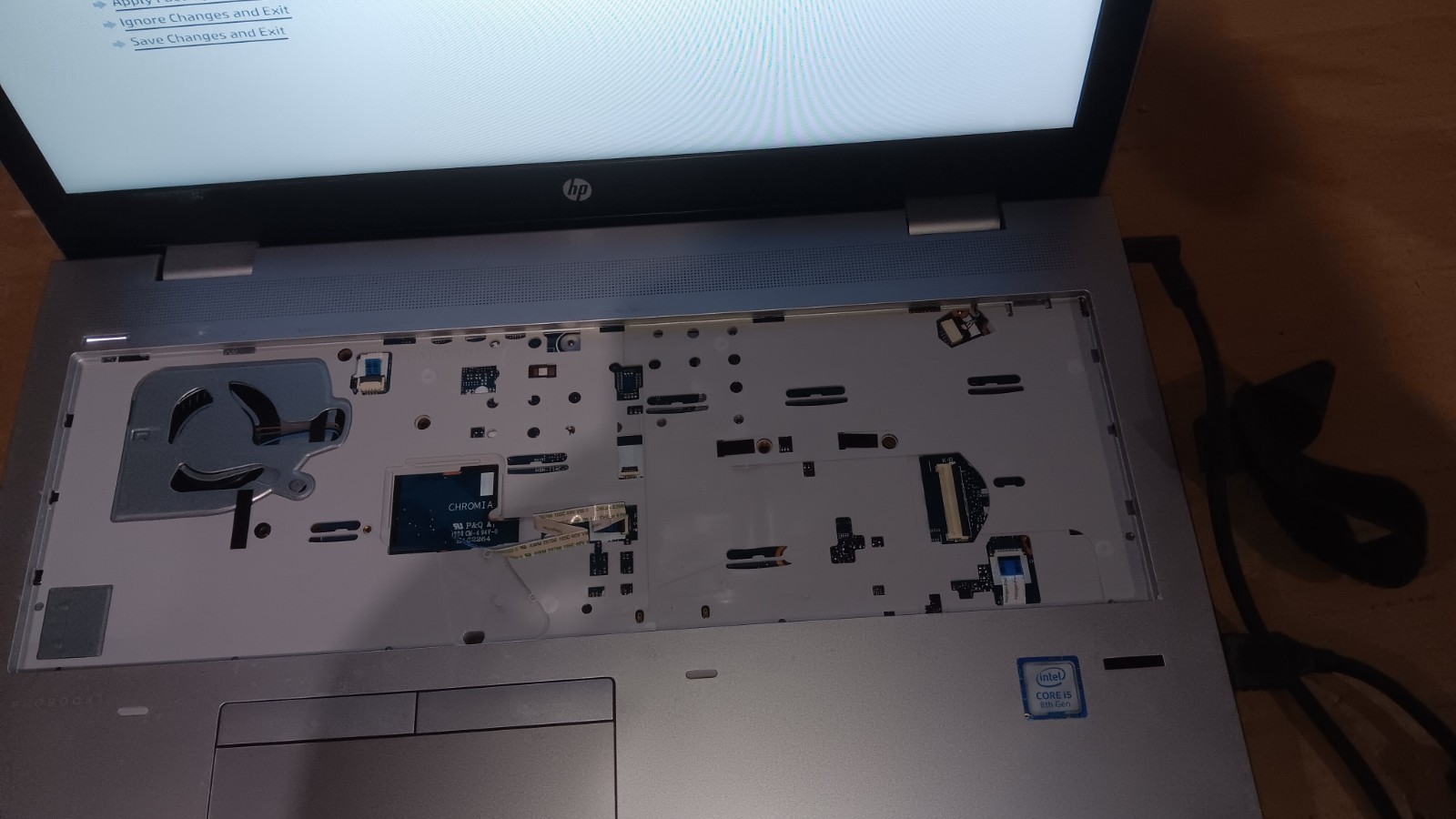 HP ProBook 650 G4 Laptop i5-8250U @ 1.60GHz 15.6″ LCD screen Good Battery Parts
