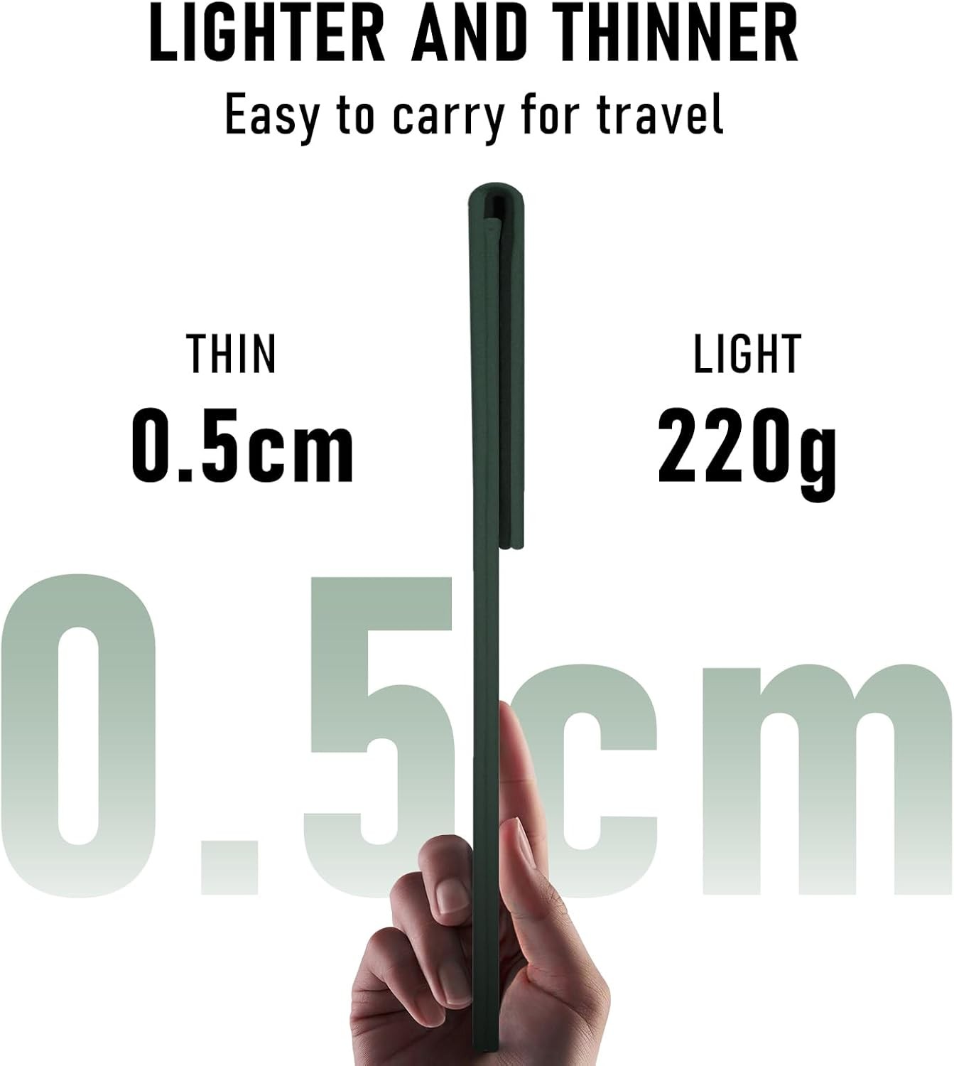 Waterproof Dark Green 13″ Laptop Sleeve for MacBook Air, Pro & Neo Models