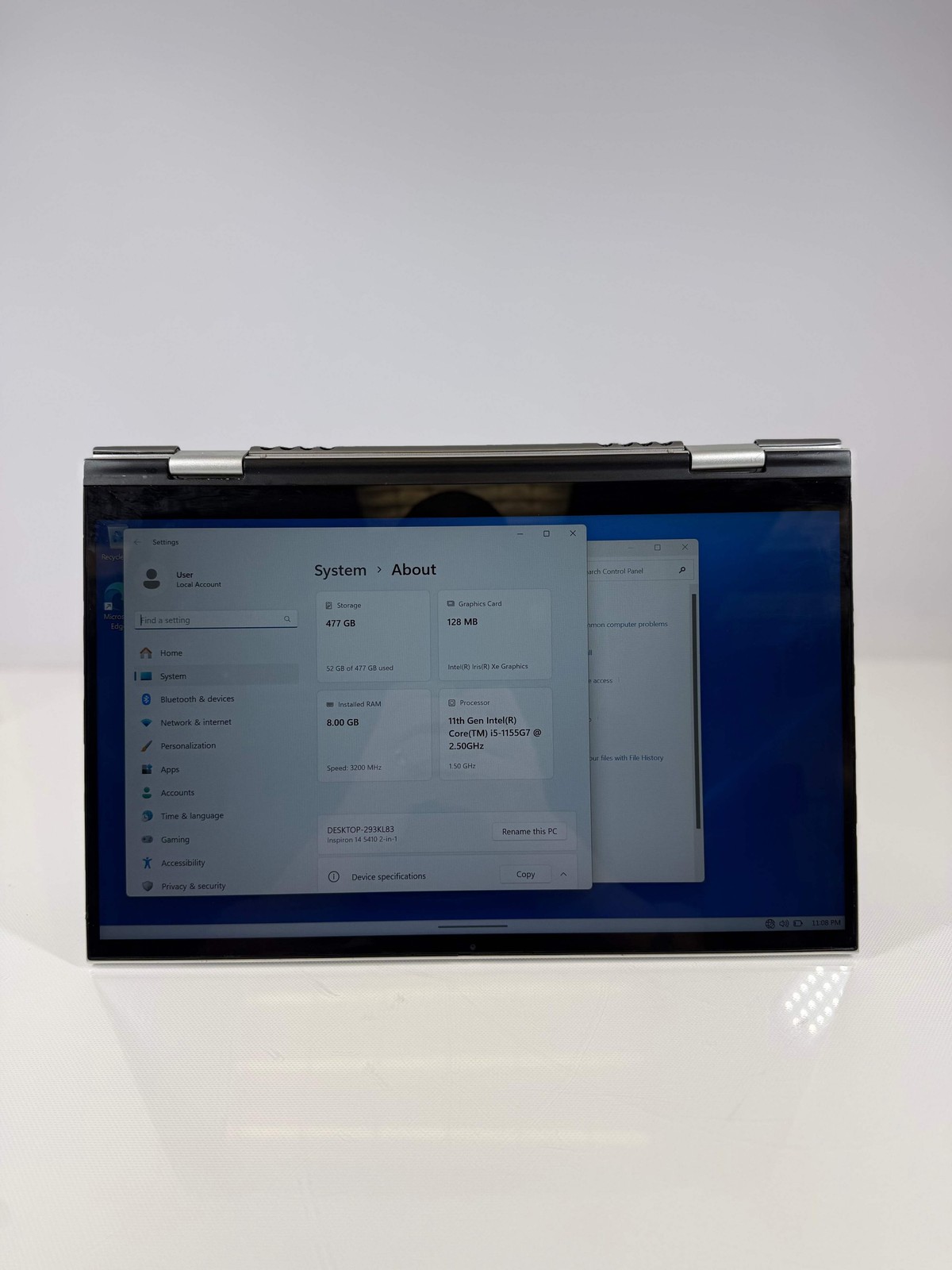 Dell Inspiron 5410 2-IN-1 14″ i5-1155G7 1.5GHz 8GB RAM 512GB SSD