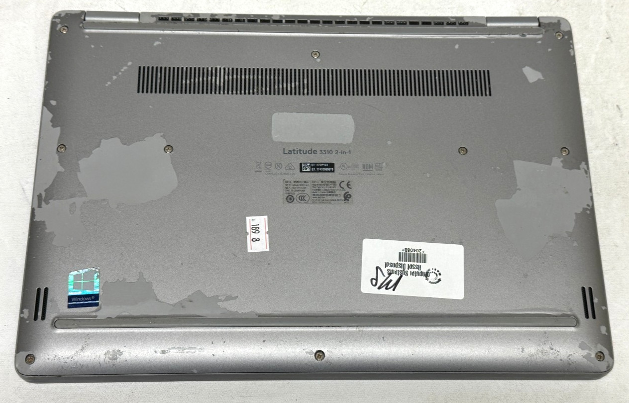 Dell Latitude 3310 2in1 13.3″ (i5-8265u – 8GB RAM – 256GB SSD – Win11Home)