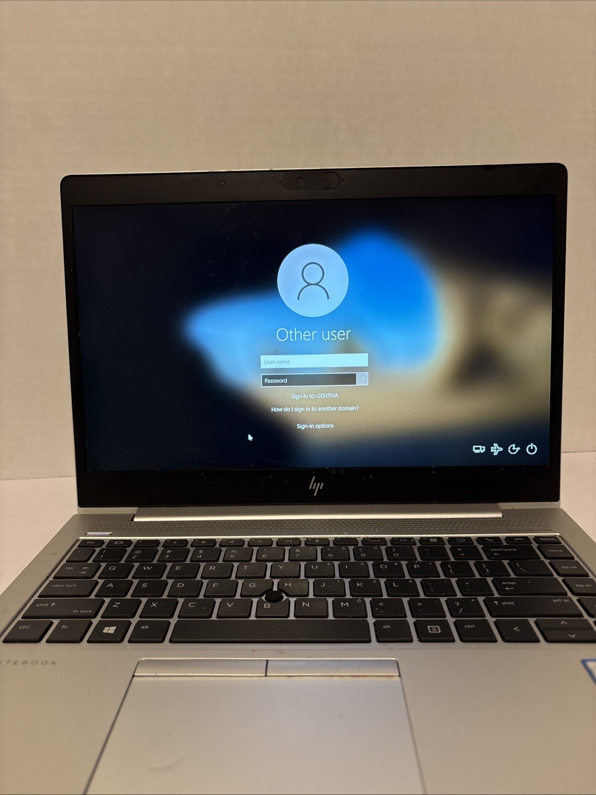 HP AX200NGW Tested LCD Screen w/ Chassis & Battery No Charger Please Read