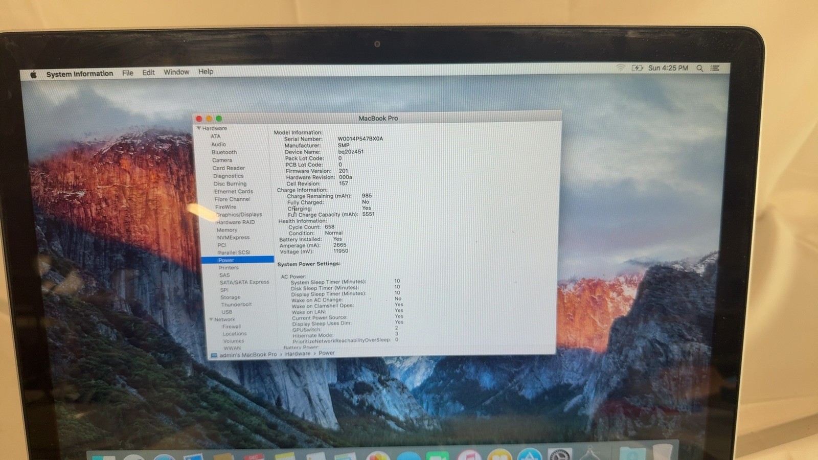 Apple MacBook Pro 2.4 GHz Mid-2010 Core i5 4 GB DDR3 320 GB HDD 15.4″