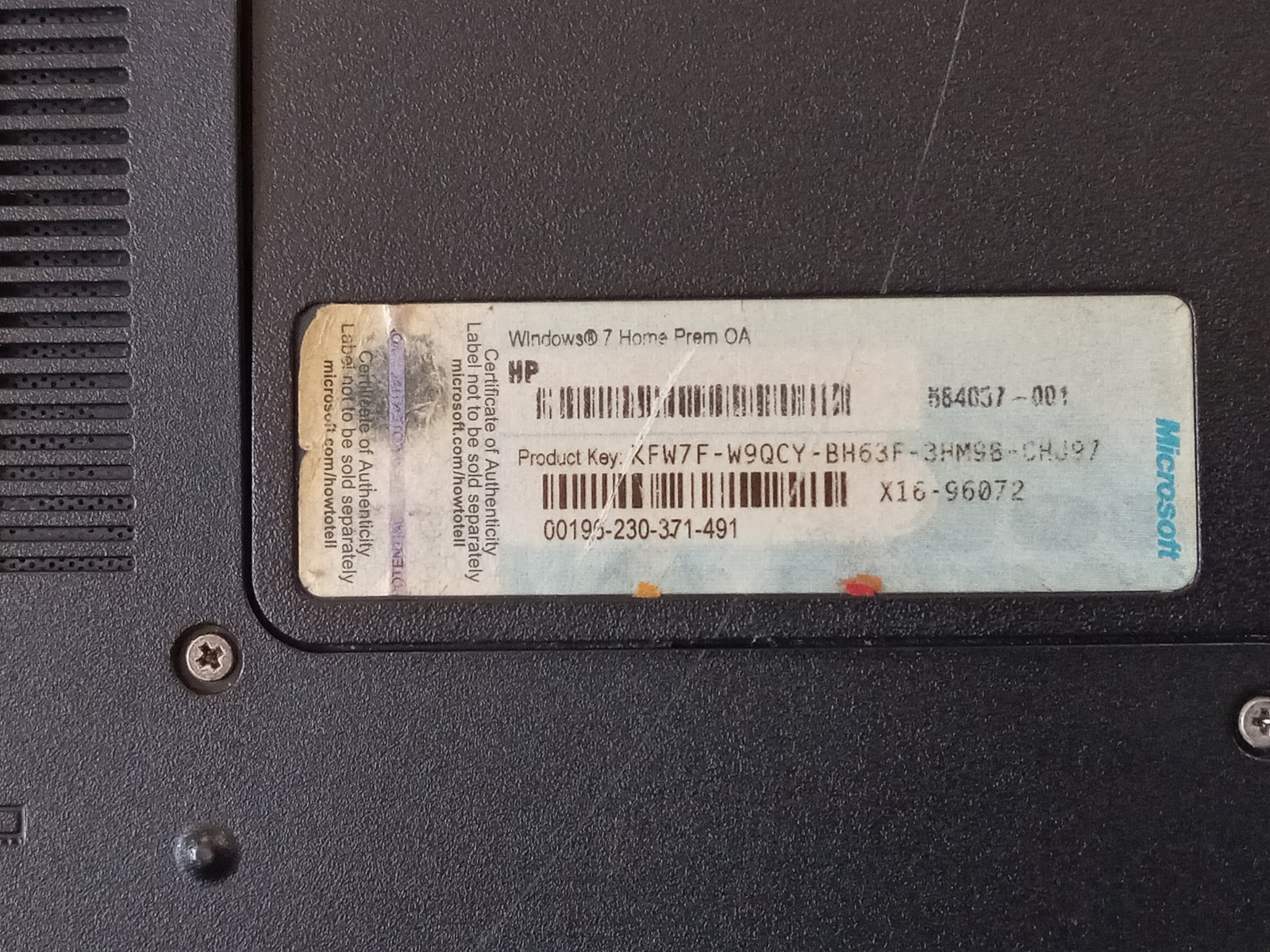 Used, HP Pavilion g6, Laptop, AMD A4-3320M APU with Radeon HD Graphics