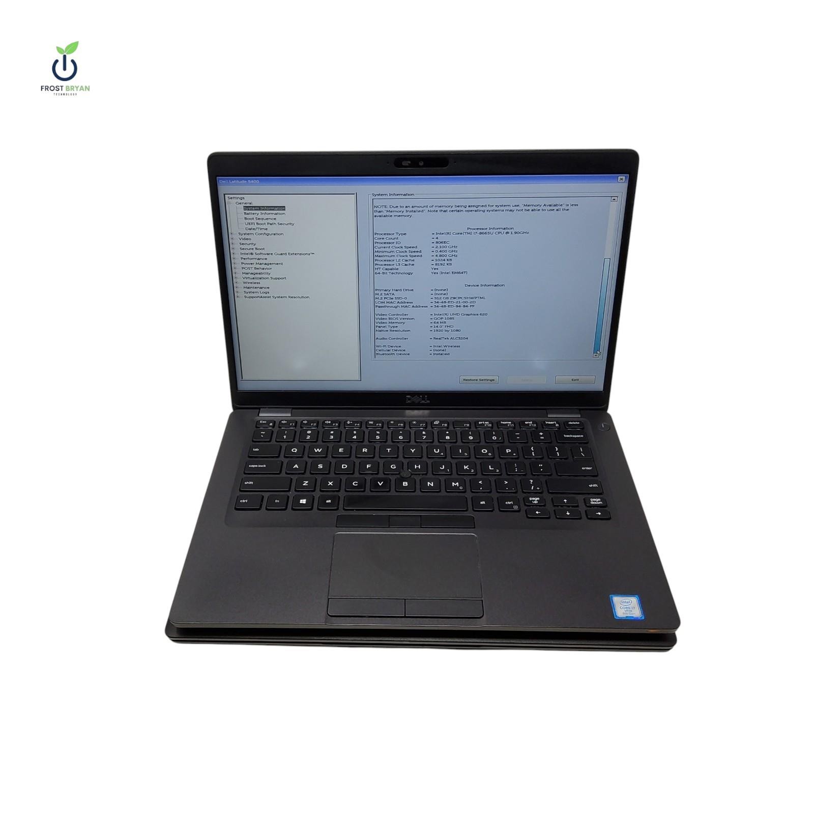 Lot of 2 Dell Latitude 5400 3400 i7/i5 8/16GB 512GB No OS Grade C/D [READ]