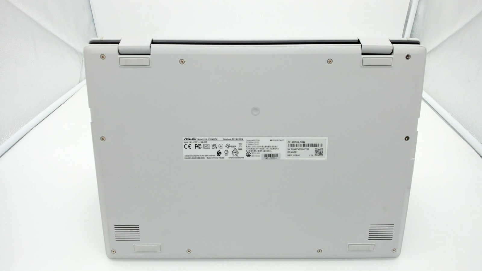 Asus Chromebook CX1 14″ Intel Celeron N4500 4GB 64GB CX1400CKA-DB44 PC1701551