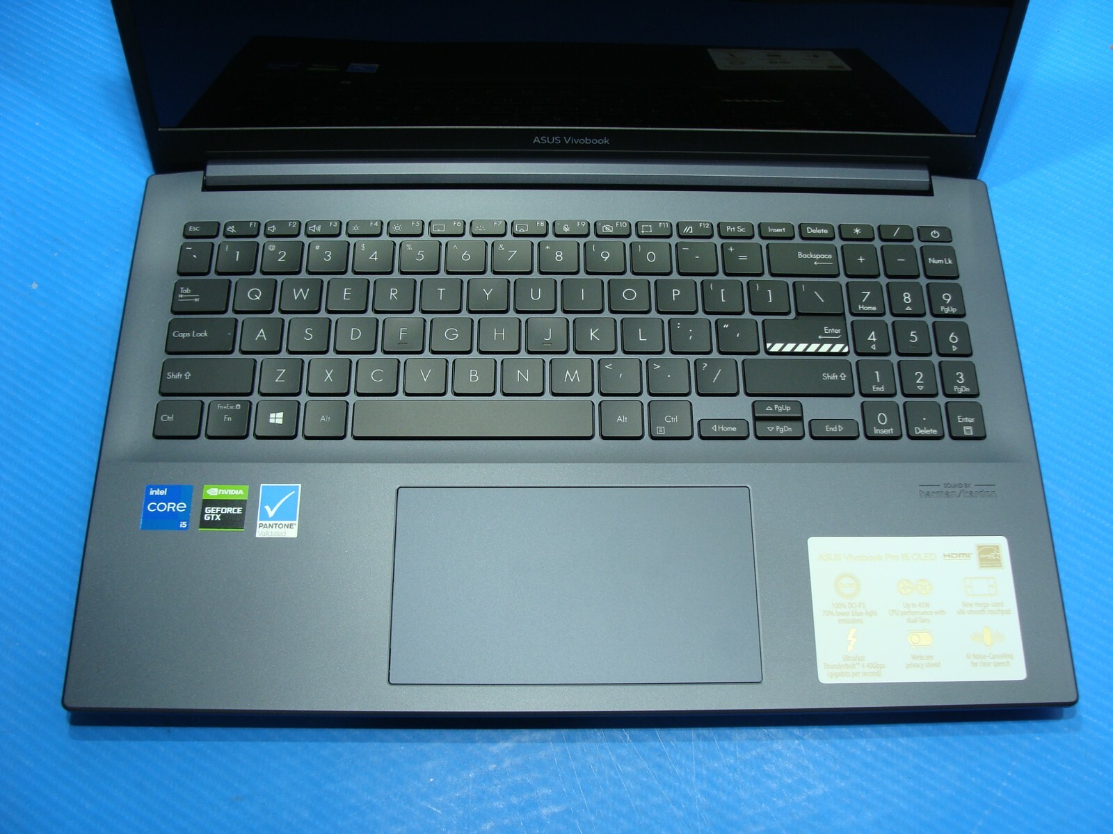 NEW! ASUS VivoBook Pro 15 K3500PH-DB51 15.6”FHD OLED i5-11300H 8GB 512GB GTX1650