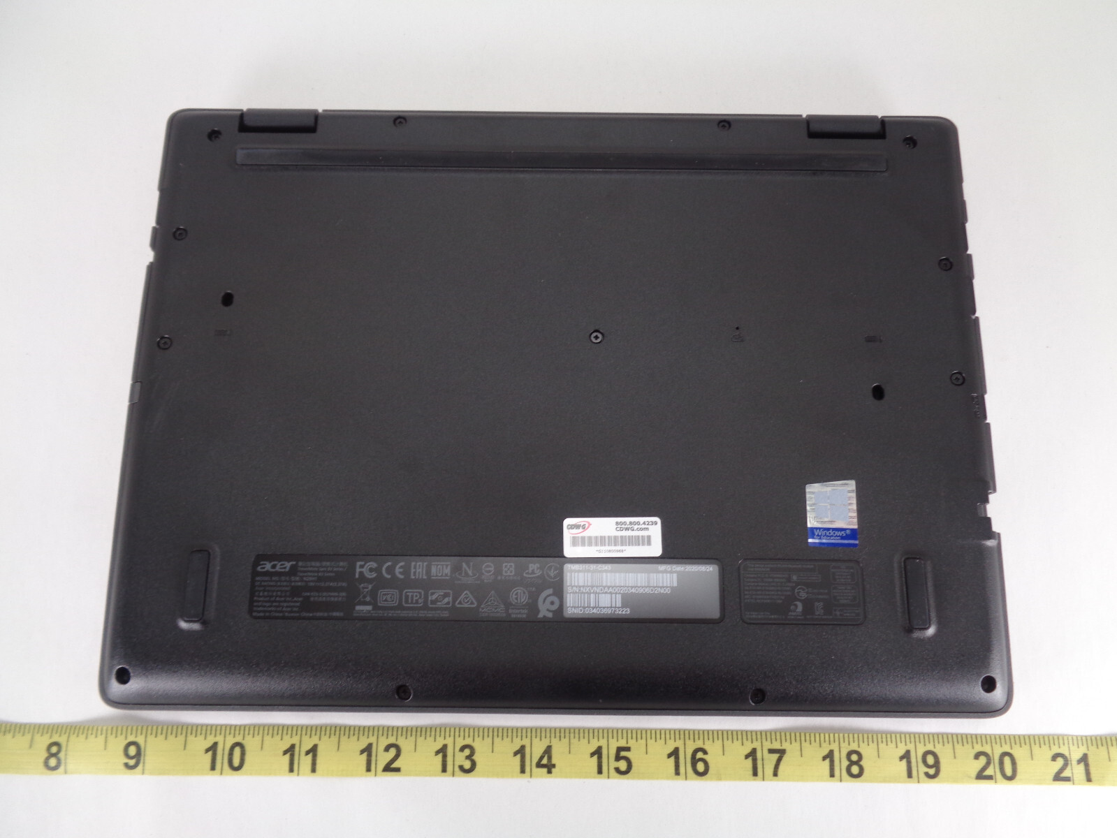 Acer TravelMate B3 B311-31 Student Laptop PC Computer with Charger 64GB SSD SKUE