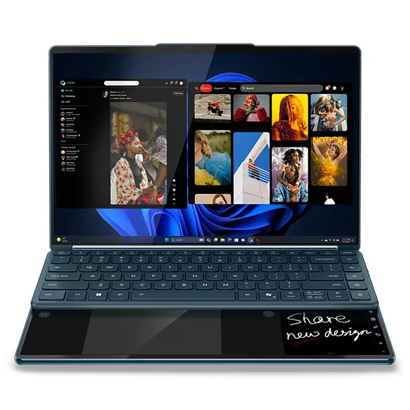 NEW 2025 Lenovo Yoga Book 9i 2-in-1 14″ DUAL OLED Touch Ultra 7 255H 32GB 512GB