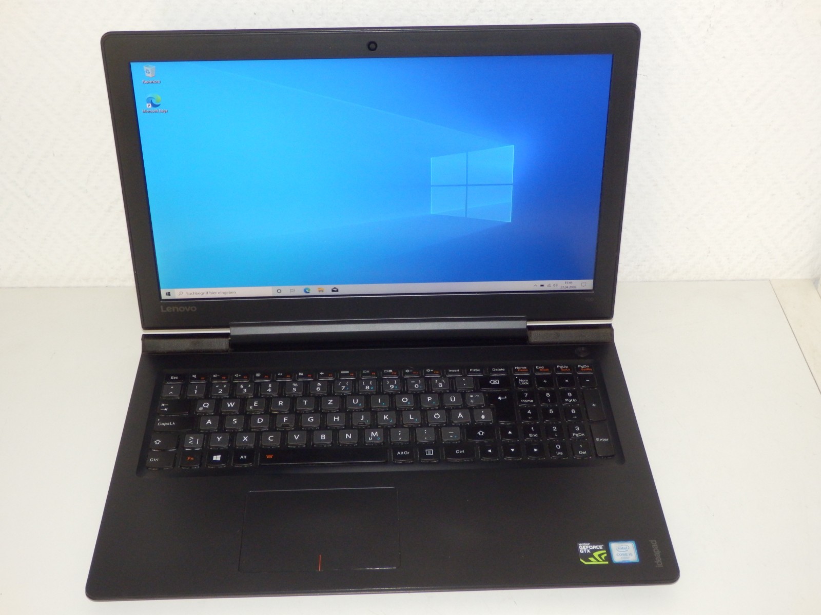 Lenovo IdeaPad 700-15ISK, Intel i5-6300HQ, 8GB Ram 256GB SSD, 15.6″ FHD GTX 950M