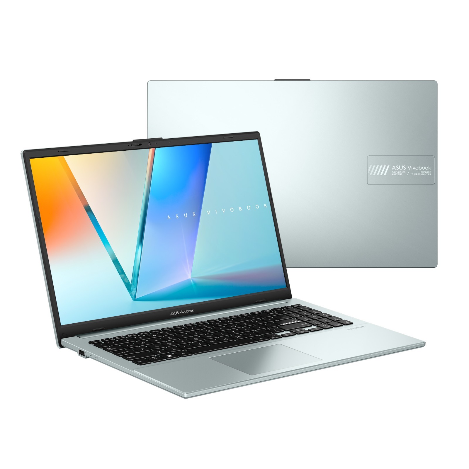 ASUS Vivobook Go 15.6″ FHD IPS Notebook Intel N150 4GB RAM 128GB UFS Green Gray