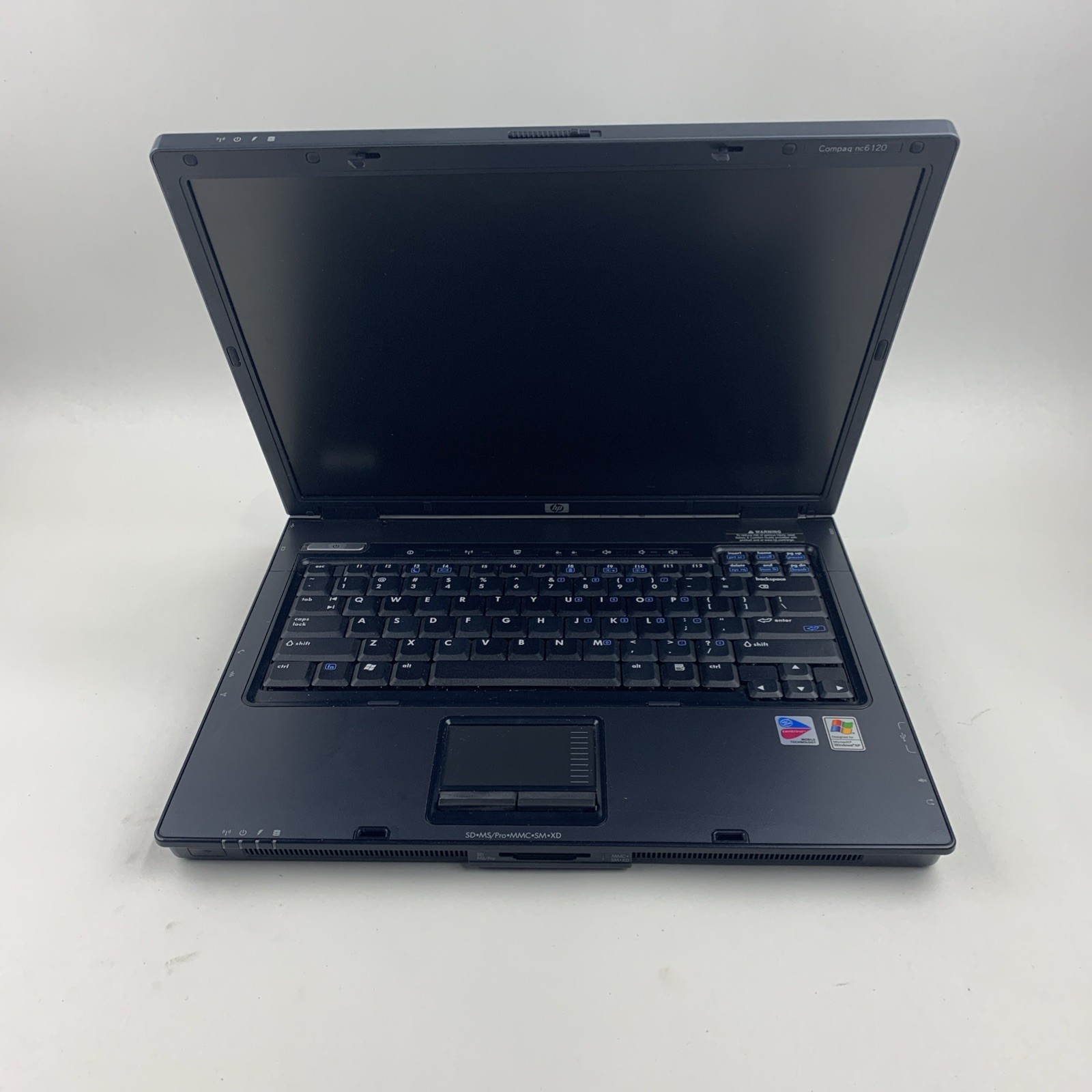 HP Compaq NC6120 Intel Pentium-M 1.73GHz 512MB RAM 15″ No Battery No HDD/OS