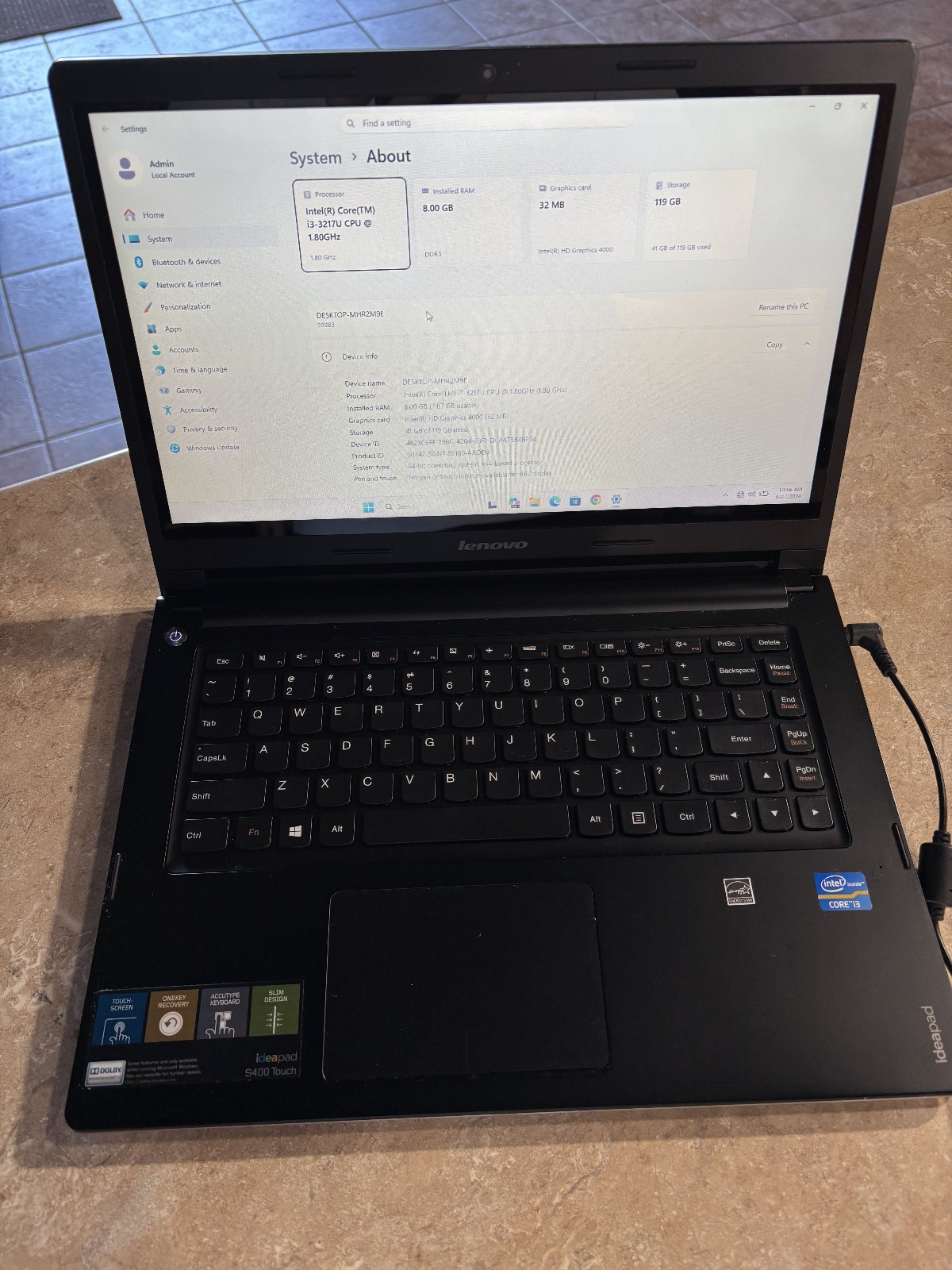HP Elitebook 850 G1/i7-4600u/12GB/120GB SSD/15″/W10Pro BIOS LOCK