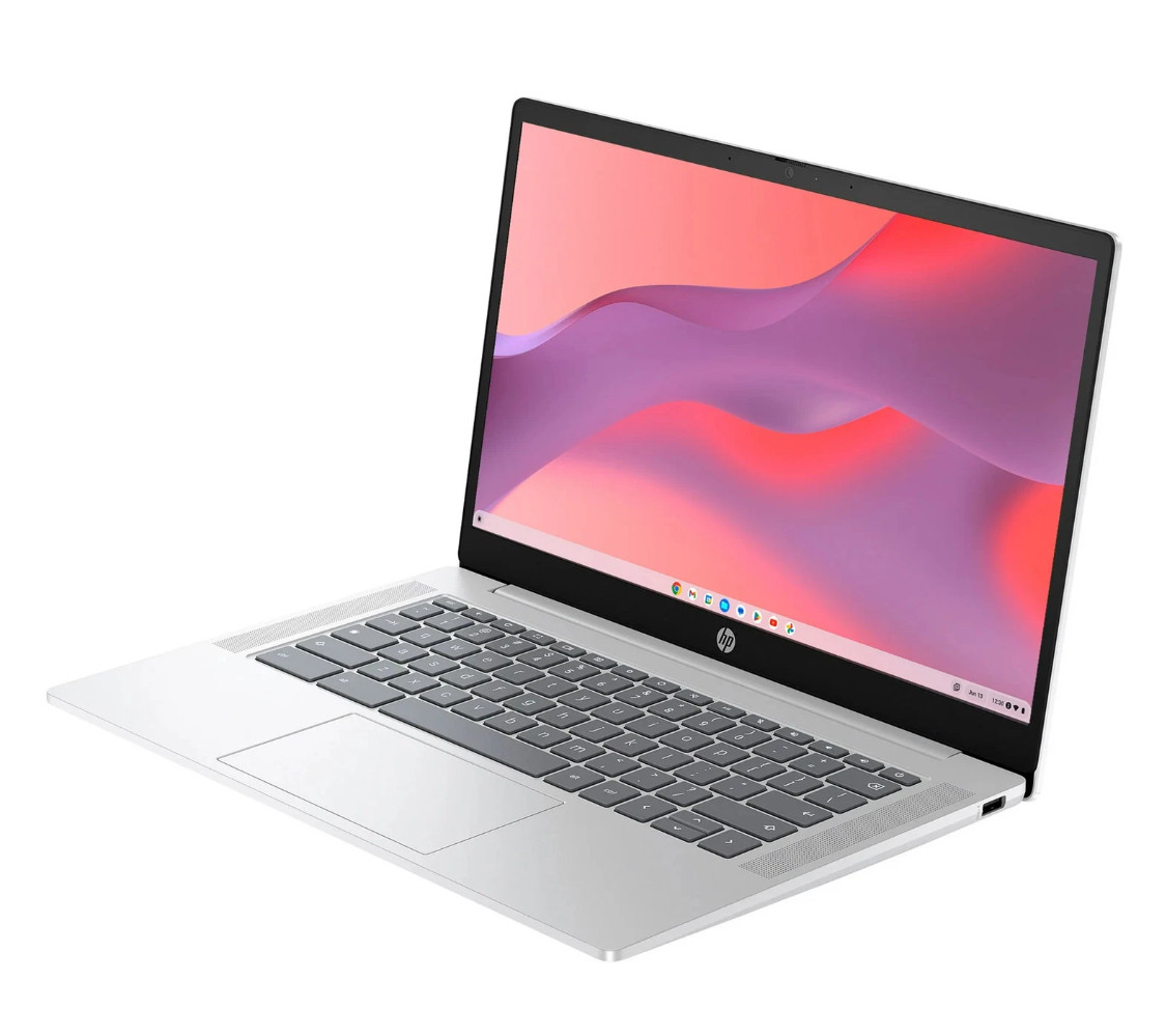 HP 14a-nf0131wm Chromebook 14″HD N200 4GB 128GB UFS ChromeOS