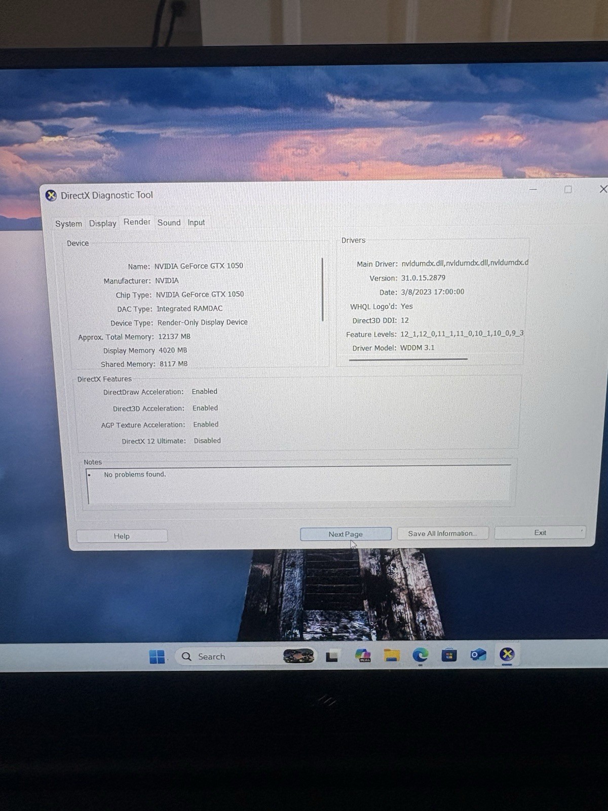 Dell XPS 15 9560 15.6″ i7-7700HQ 16GB SSD GTX 1050 Win11 Pro Silver