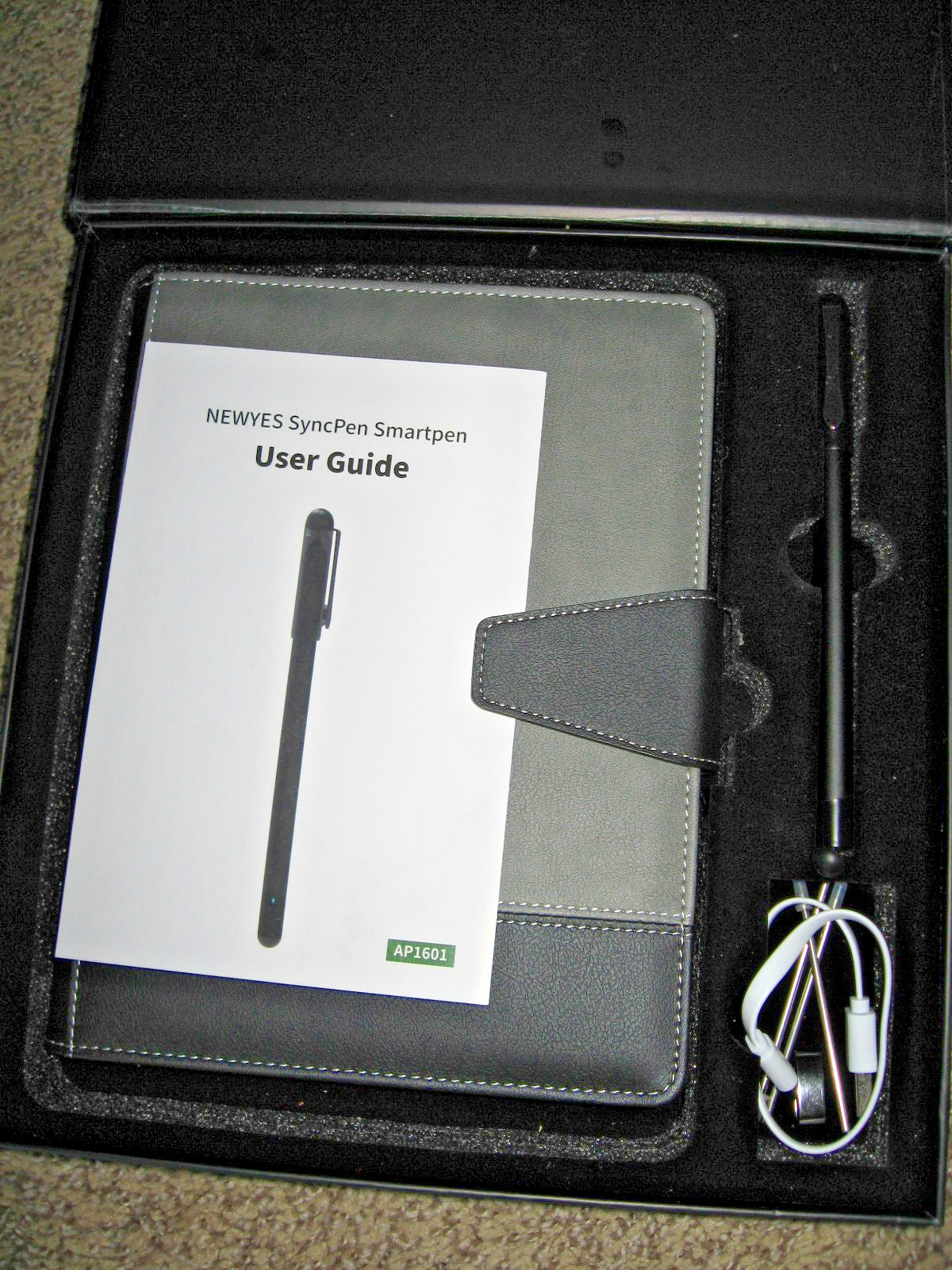 rmk99 Newyes Syncify Sync Pen Open Box-Pristine Book,Cord,3 Pen Refills st135