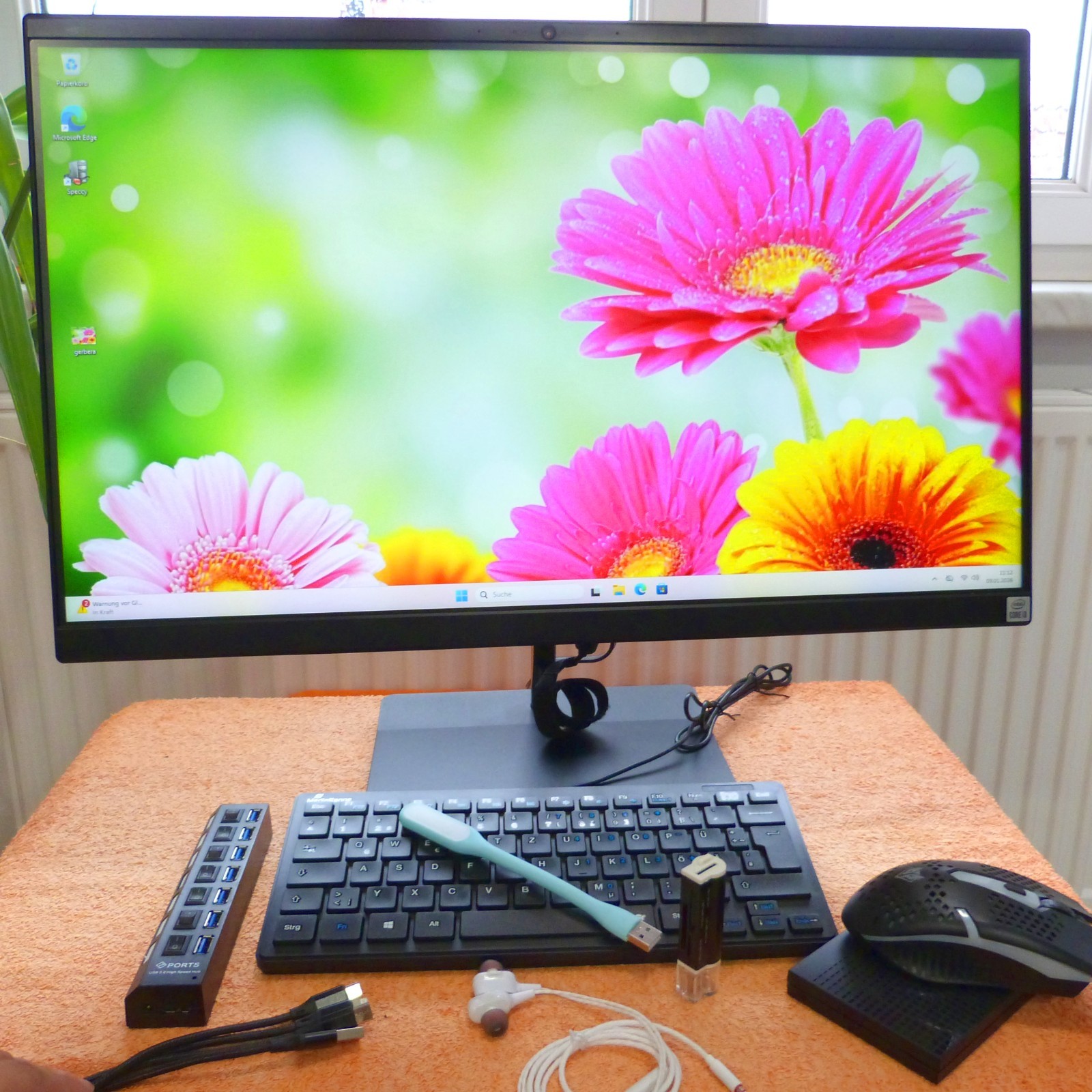 ALL IN ONE PC Lenovo V30a 24″ FULLHD l SSD Windows 11 PRO I Intel 10GEN AIO